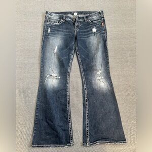 Silver Pioneer Jeans